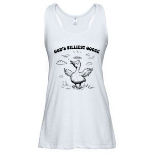 GodS Silliest Goose Funny Goose Ladies Essential Flowy Tank