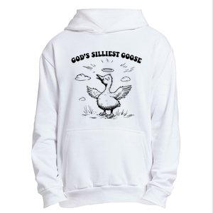 GodS Silliest Goose Funny Goose Urban Pullover Hoodie