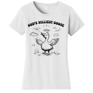 GodS Silliest Goose Funny Goose Women's T-Shirt