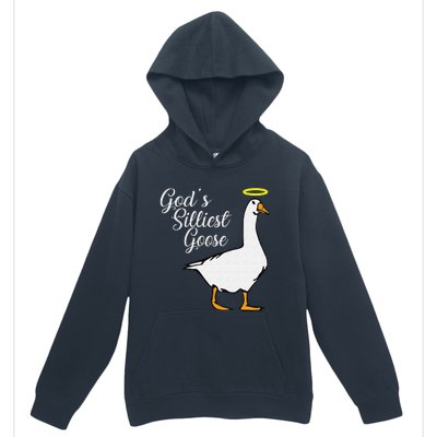 God's Silliest Goose God's Silliest Goose Duck Funny Urban Pullover Hoodie