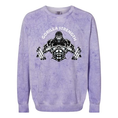 Gorilla Strength Colorblast Crewneck Sweatshirt