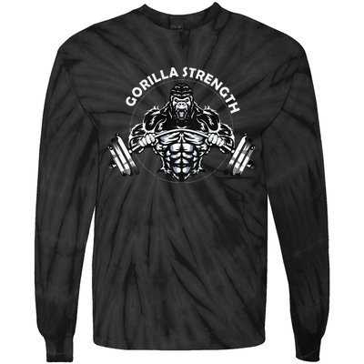 Gorilla Strength Tie-Dye Long Sleeve Shirt