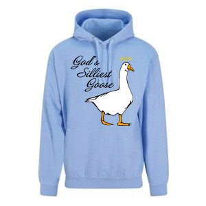 God's Silliest Goose Funny Goose Lover Sarcasm Unisex Surf Hoodie