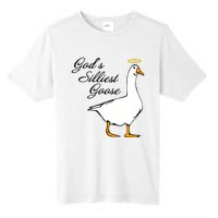 God's Silliest Goose Funny Goose Lover Sarcasm Tall Fusion ChromaSoft Performance T-Shirt