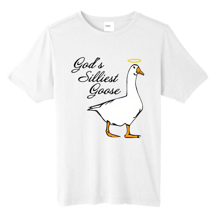 God's Silliest Goose Funny Goose Lover Sarcasm Tall Fusion ChromaSoft Performance T-Shirt