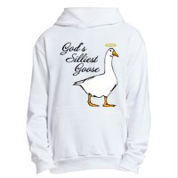 God's Silliest Goose Funny Goose Lover Sarcasm Urban Pullover Hoodie