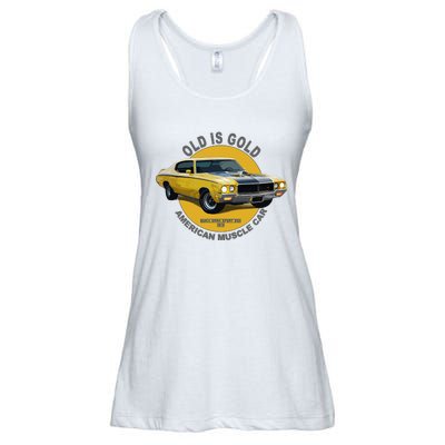 Gran Sport Gsx American Muscle Car 60s 70s Ladies Essential Flowy Tank