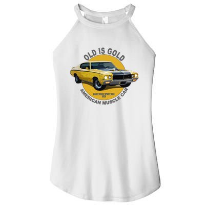 Gran Sport Gsx American Muscle Car 60s 70s Women’s Perfect Tri Rocker Tank