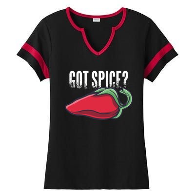 Got Spice Ladies Halftime Notch Neck Tee