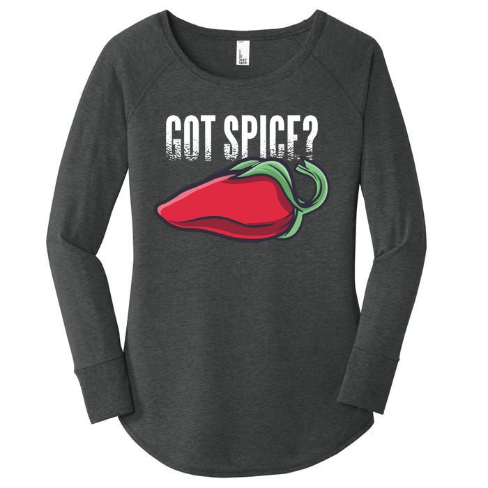 Got Spice Women's Perfect Tri Tunic Long Sleeve Shirt