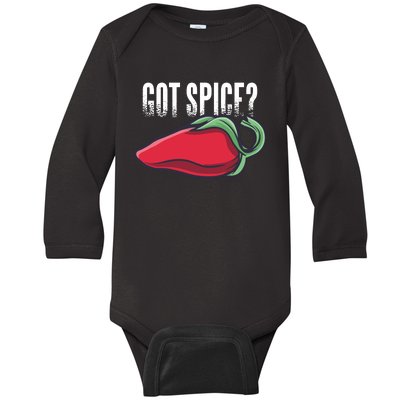 Got Spice Baby Long Sleeve Bodysuit