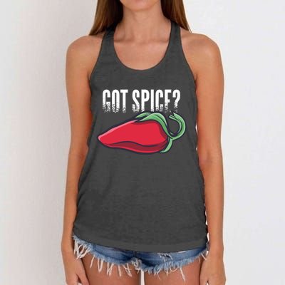 Got Spice Women's Knotted Racerback Tank