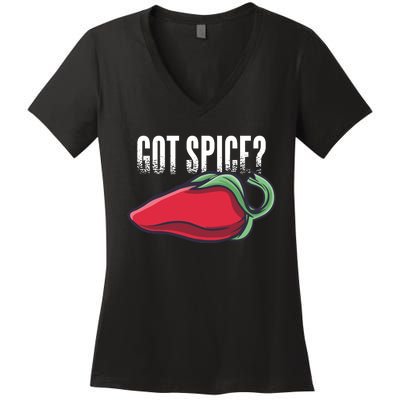 Got Spice Women's V-Neck T-Shirt