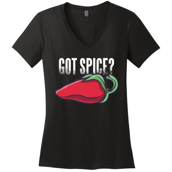 Got Spice Women's V-Neck T-Shirt