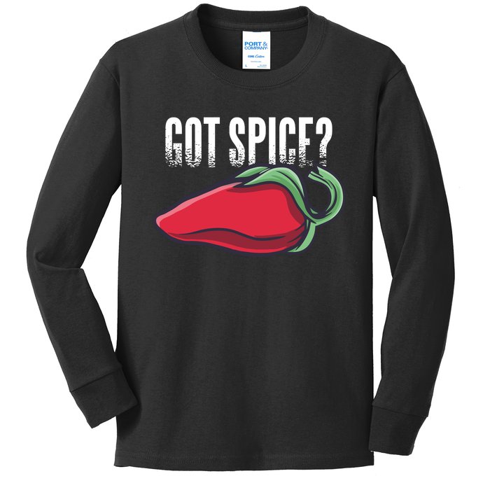 Got Spice Kids Long Sleeve Shirt