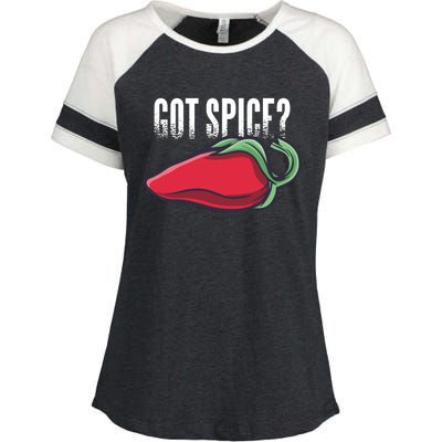 Got Spice Enza Ladies Jersey Colorblock Tee