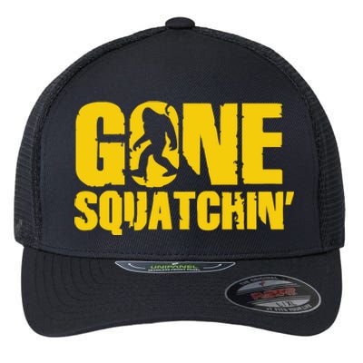 Gone Squatchin Flexfit Unipanel Trucker Cap