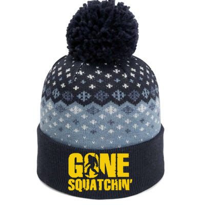 Gone Squatchin The Baniff Cuffed Pom Beanie