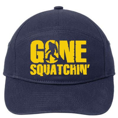 Gone Squatchin 7-Panel Snapback Hat