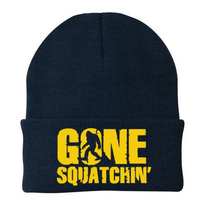 Gone Squatchin Knit Cap Winter Beanie