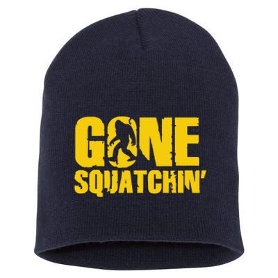 Gone Squatchin Short Acrylic Beanie