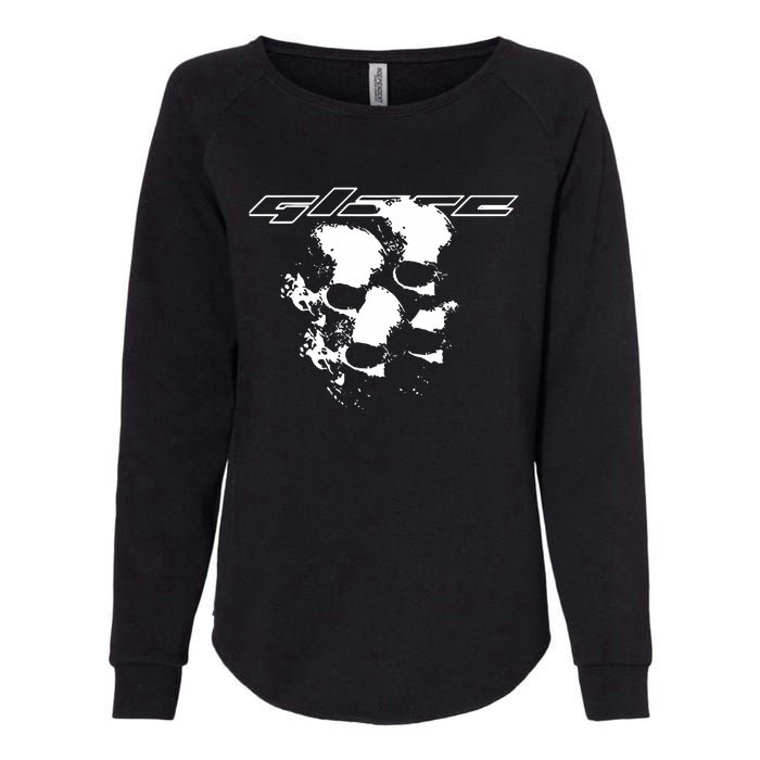 Glareworld Store Glare Skull Womens California Wash Sweatshirt