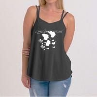 Glareworld Store Glare Skull Women's Strappy Tank