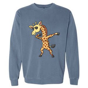 Giraffe Sunglasses Garment-Dyed Sweatshirt