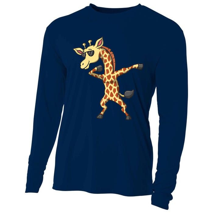 Giraffe Sunglasses Cooling Performance Long Sleeve Crew