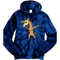 Giraffe Sunglasses Tie Dye Hoodie