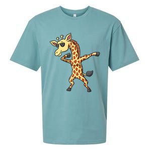 Giraffe Sunglasses Sueded Cloud Jersey T-Shirt