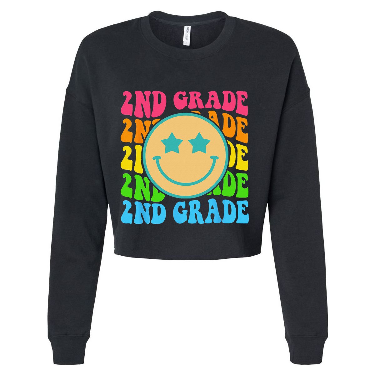 Groovy Second Grade Vibes Face Retro Teachers Back To School Sustainable Bucket Hat