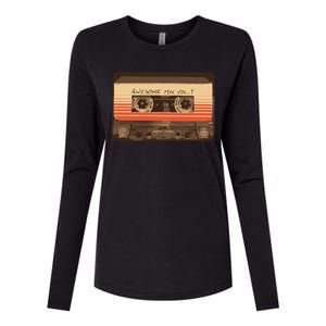 Galactic Soundtrack Womens Cotton Relaxed Long Sleeve T-Shirt