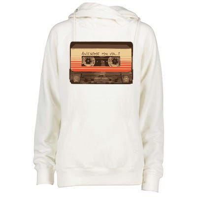 Galactic Soundtrack Womens Funnel Neck Pullover Hood