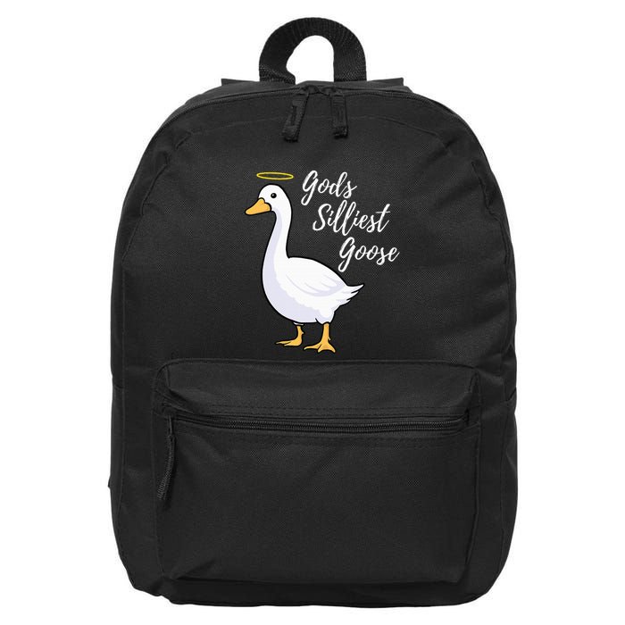 Gods Silliest Goose 16 in Basic Backpack