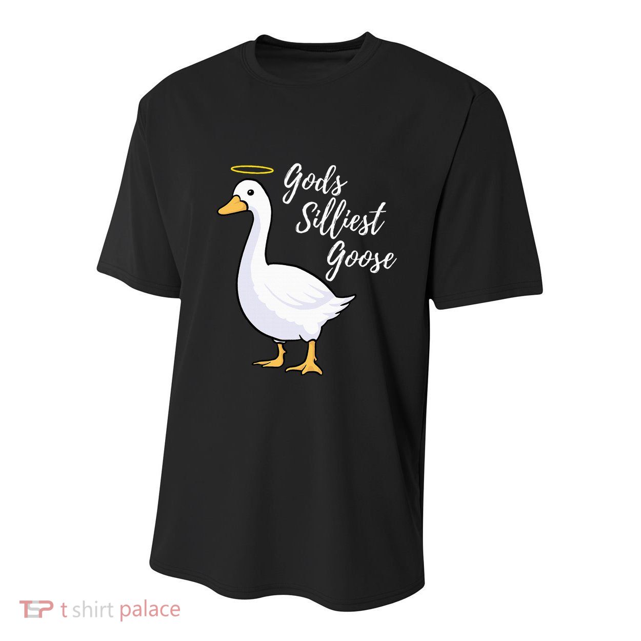 Gods Silliest Goose Youth Performance Sprint T-Shirt