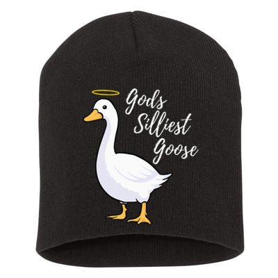 Gods Silliest Goose Short Acrylic Beanie