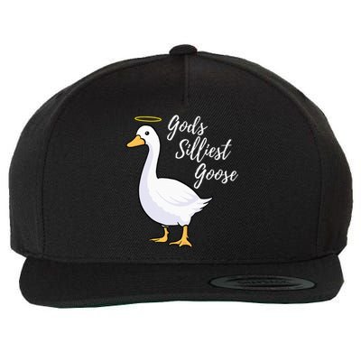 Gods Silliest Goose Wool Snapback Cap