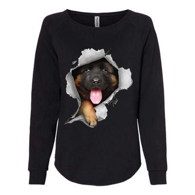 German Shepherd German Shepherd Dog Womens California Wash Sweatshirt