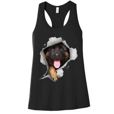 German Shepherd German Shepherd Dog Women's Racerback Tank