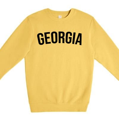 Georgia State Premium Crewneck Sweatshirt