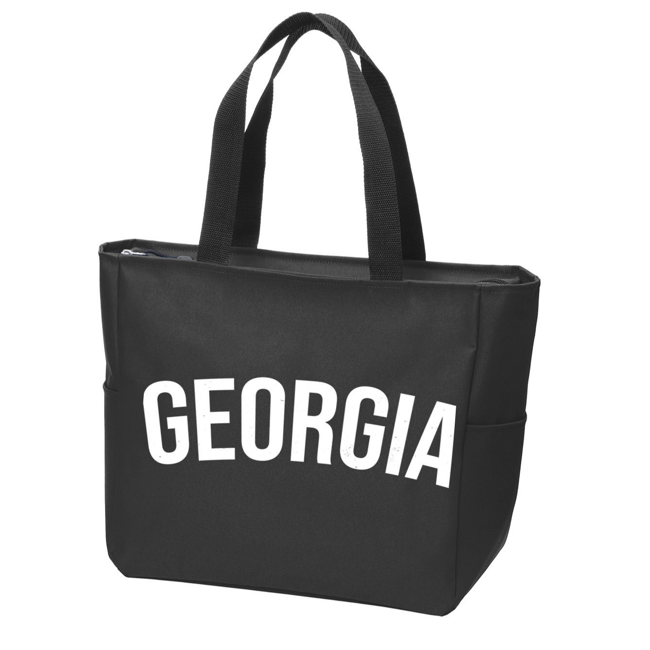 Georgia State Zip Tote Bag