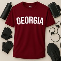 Georgia State Cooling Performance Crew T-Shirt