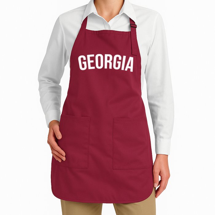 Georgia State Apron
