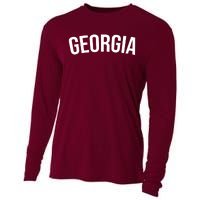 Georgia State Cooling Performance Long Sleeve Crew