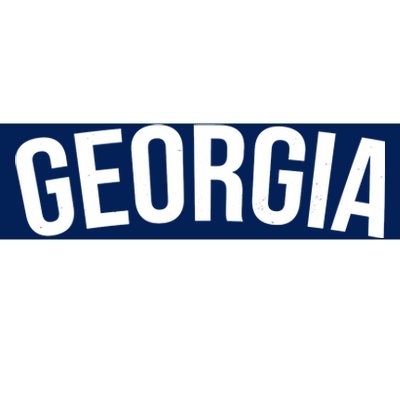 Georgia State Bumper Sticker