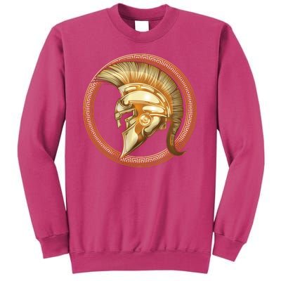 Golden Spartan Gladiator Warrior Helmet Sweatshirt