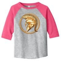 Golden Spartan Gladiator Warrior Helmet Toddler Fine Jersey T-Shirt