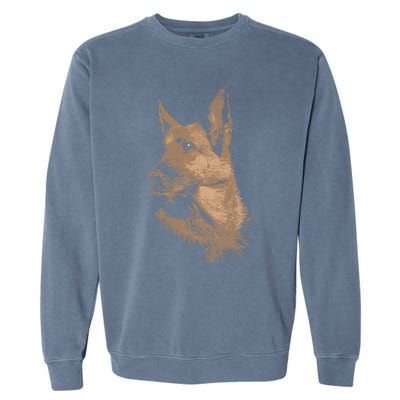 Ger Shepherd Gift Garment-Dyed Sweatshirt