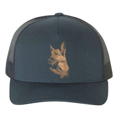 Ger Shepherd Gift Yupoong Adult 5-Panel Trucker Hat